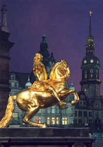 Postkartencollage Dresden von Petra Moiser