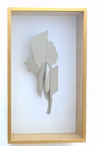 Kuhschädel "Trophäe" Objekt von Petra Moiser